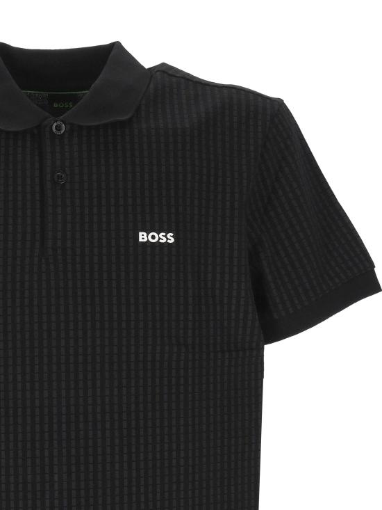 26SS 보스 폴로 티셔츠 50559355 001 Black - BOSS