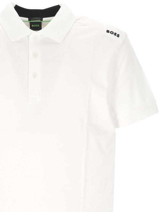26SS 보스 폴로 티셔츠 50559380 100 White - BOSS