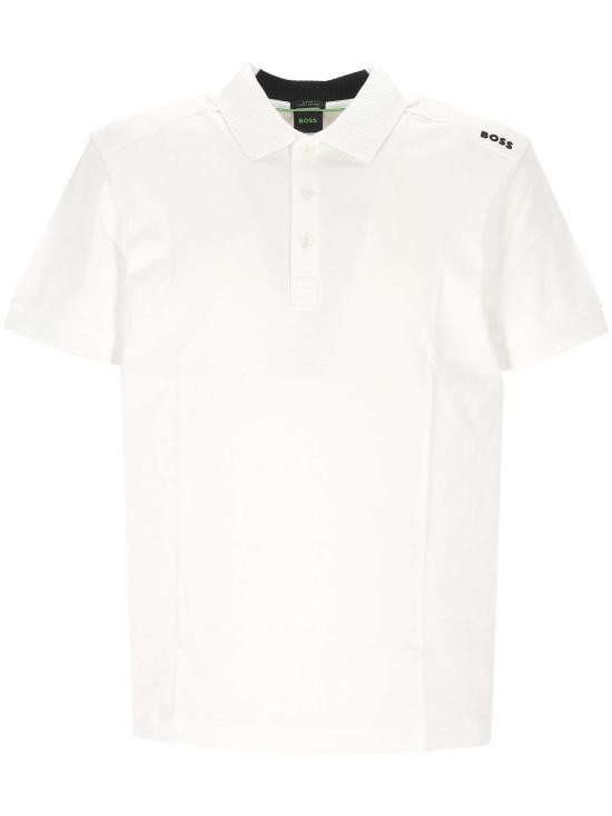 26SS 보스 폴로 티셔츠 50559380 100 White