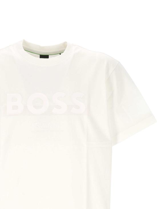 26SS 보스 반팔 티셔츠 50559854 100 White - BOSS