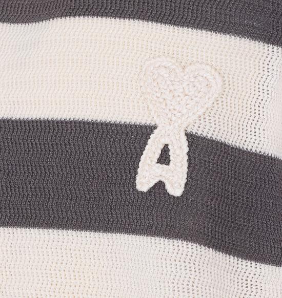 26SS 아미 알렉산드르 마티우시 긴팔 셔츠 HKC390 KN0153A152 Beige - AMI ALEXANDRE MATIUSSI