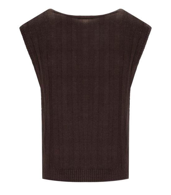 26SS 막스마라 베스트 2616351018600 003 XS Brown - MAX MARA