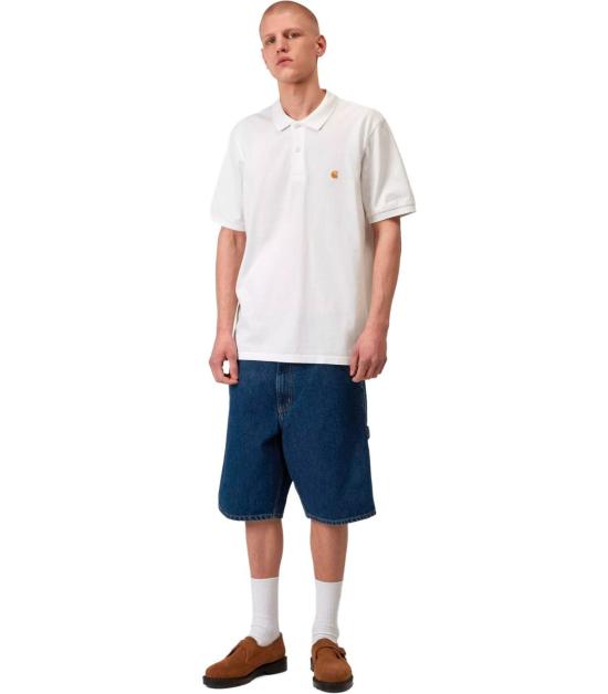 26SS 칼하트 WIP 스미스 데님 싱글 니 쇼츠 I032026 0106 29 Blue - CARHARTT WIP