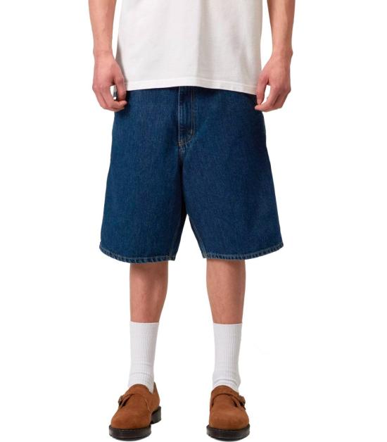 26SS 칼하트 WIP 스미스 데님 싱글 니 쇼츠 I032026 0106 29 Blue - CARHARTT WIP