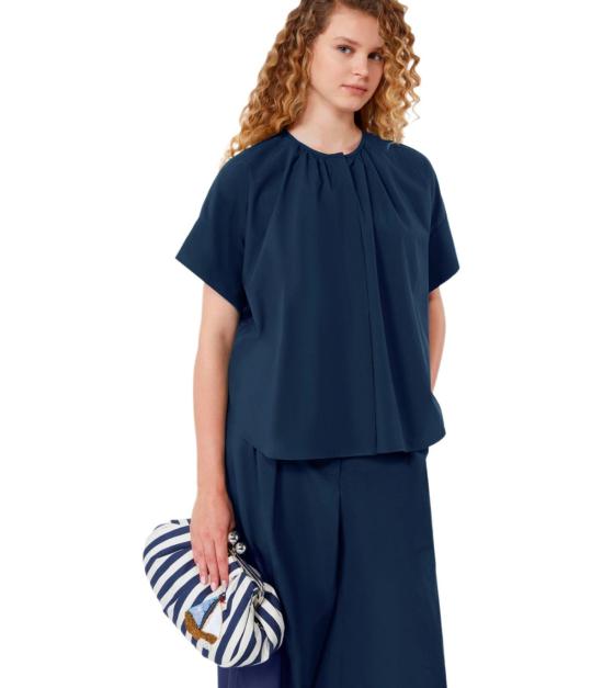 26SS 위켄드막스마라 블라우스 2615111172600 008 38 Blue - WEEKEND MAX MARA