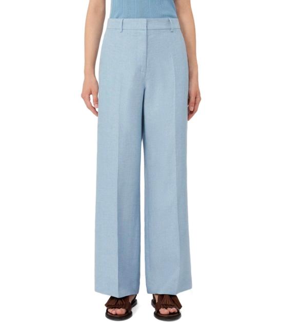 26SS 위켄드막스마라 스트레이트 팬츠 2615131112600 025 38 Light Blue - WEEKEND MAX MARA