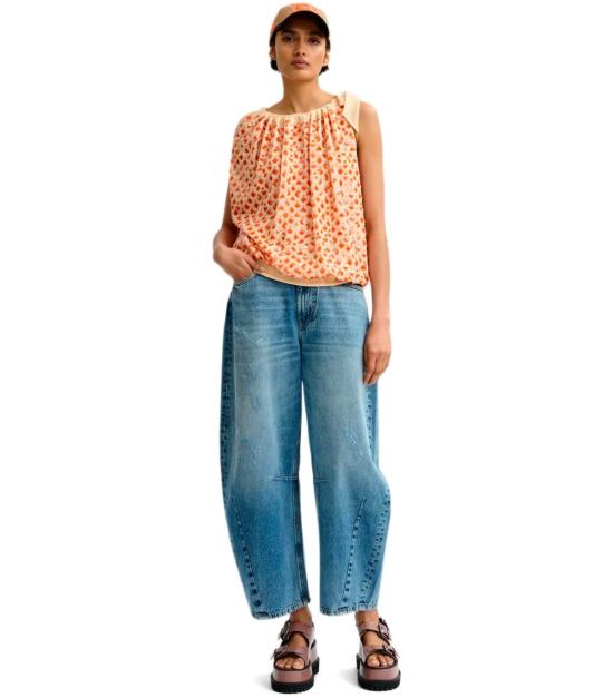 26SS 에센셜앤트워프 블라우스 JOCELYN J1OW 34 Orange - ESSENTIEL ANTWERP