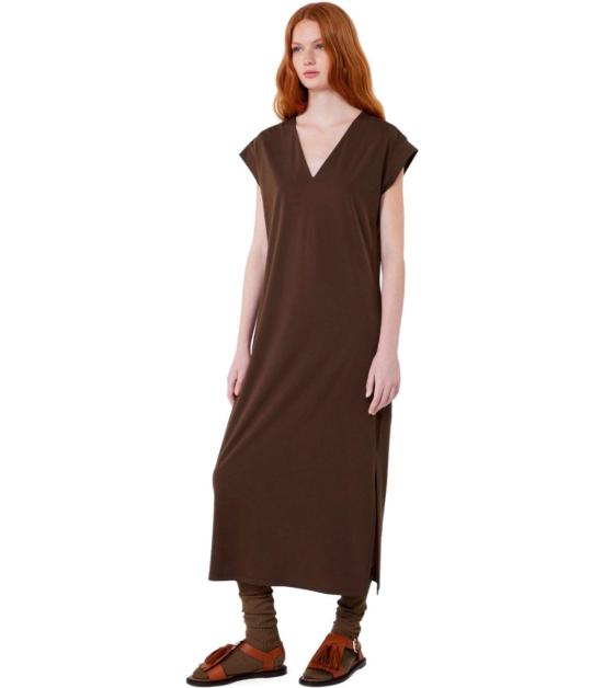 26SS 위켄드막스마라 롱 원피스 2615621052600 002 XS Brown - WEEKEND MAX MARA