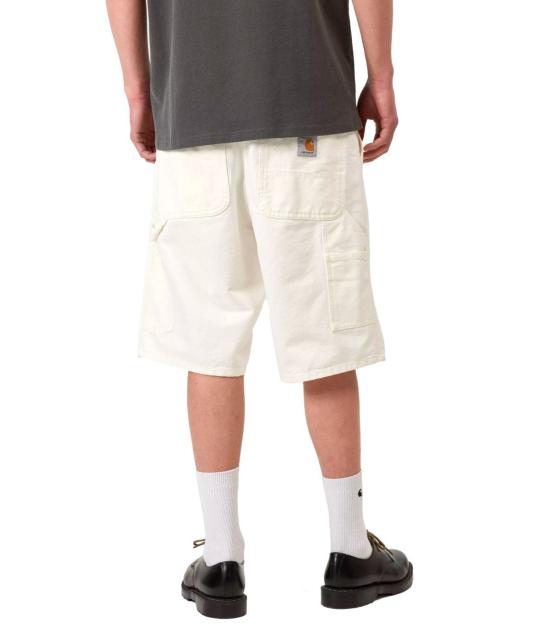 26SS 칼하트 WIP 싱글 니 쇼츠 I027942 D602 29 White - CARHARTT WIP