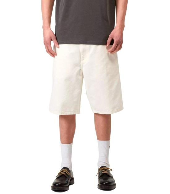 26SS 칼하트 WIP 싱글 니 쇼츠 I027942 D602 29 White - CARHARTT WIP
