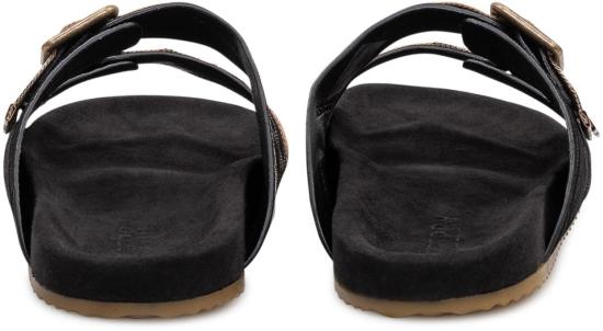 26SS 버버리 체크 스웨이드 얼친 샌들 8118890A1189 BLACK - BURBERRY