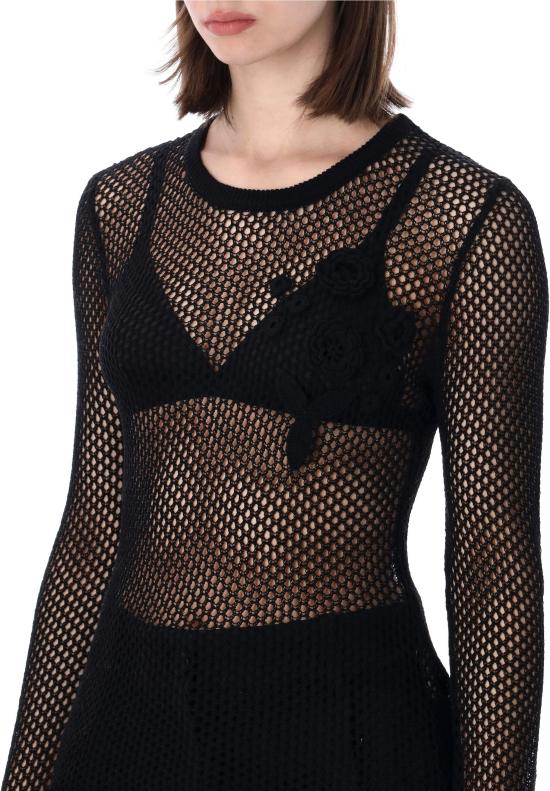 26SS 가니 긴팔 티셔츠 A1070231099 BLACK - GANNI