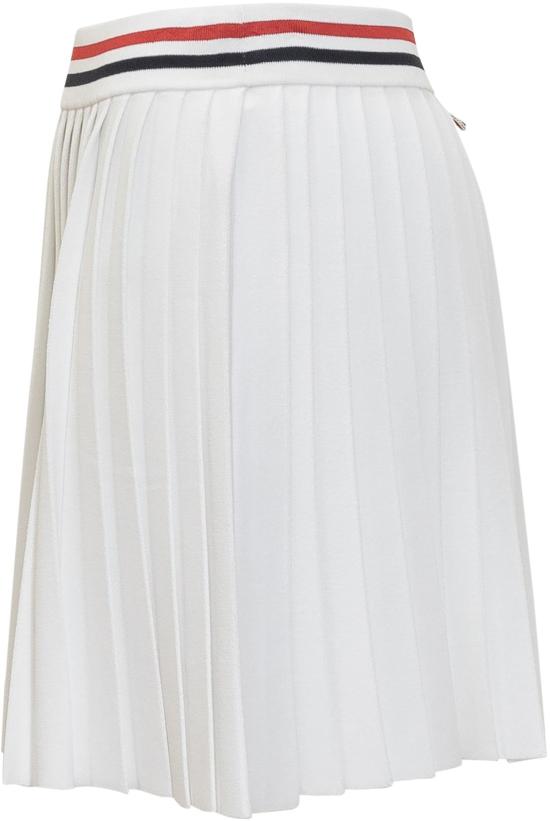 25SS 톰브라운 숏 스커트 FKK139AY5502100 WHITE - THOM BROWNE