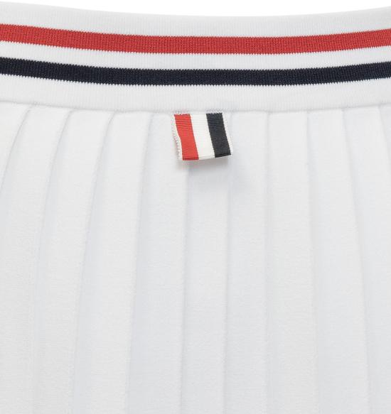 25SS 톰브라운 숏 스커트 FKK139AY5502100 WHITE - THOM BROWNE