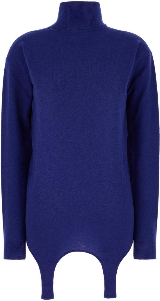  생로랑 캐시미어 터틀넥 스웨터 806969YALL24069 BLUE