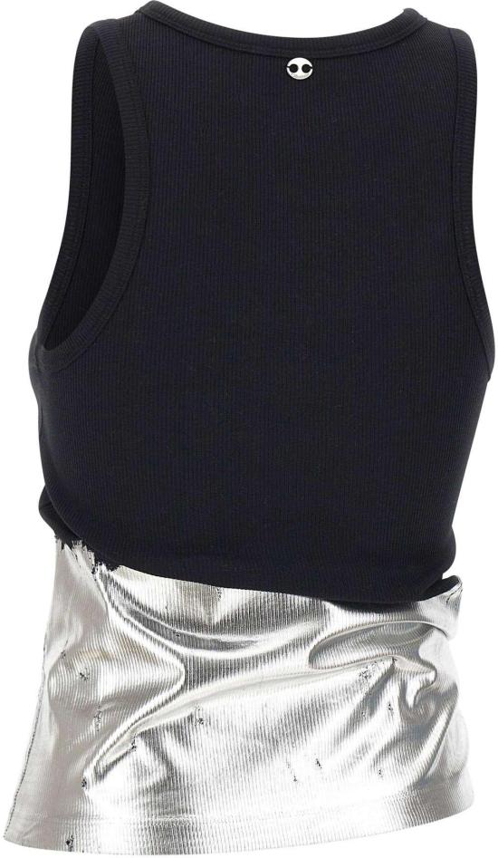 26SS 파코라반 민소매 티셔츠 26PJTE015C00530M004 BLACK - PACO RABANNE