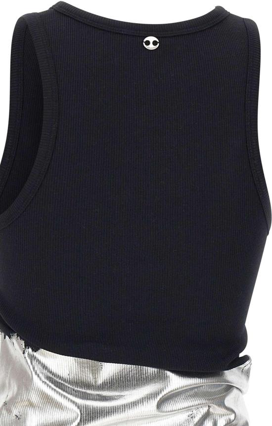 26SS 파코라반 민소매 티셔츠 26PJTE015C00530M004 BLACK - PACO RABANNE