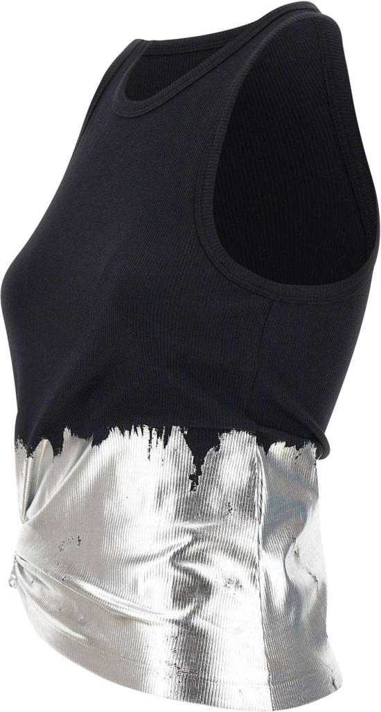 26SS 파코라반 민소매 티셔츠 26PJTE015C00530M004 BLACK - PACO RABANNE