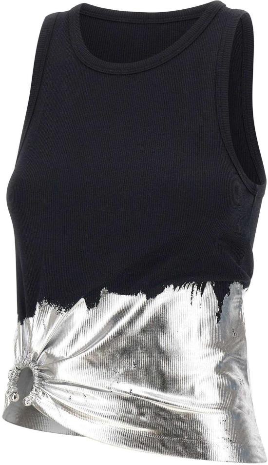 26SS 파코라반 민소매 티셔츠 26PJTE015C00530M004 BLACK