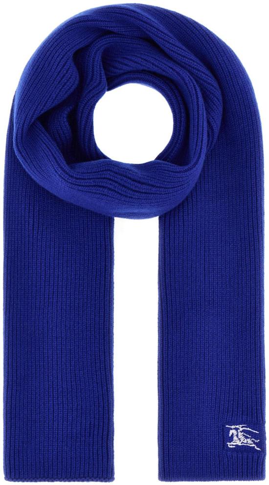  버버리 EKD 에크드 리브드 캐시미어 스카프 8085770B7323 BLUE