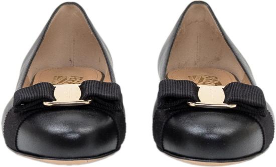 26SS 살바토레 페라가모 플랫 슈즈 01I744775746 BLACK - SALVATORE FERRAGAMO