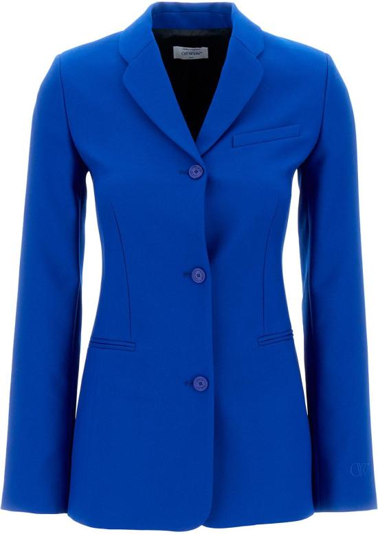  오프화이트 자켓 OWEF115F23FAB0014501 BLUE