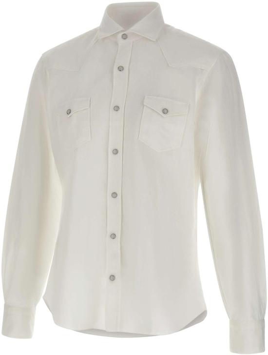 26SS 발바 긴팔 셔츠 WSU02P2054260U0001 WHITE