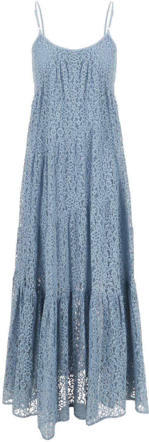 25SS 마이클 코어스 롱 원피스 MS582IDH68424 BLUE - MICHAEL KORS