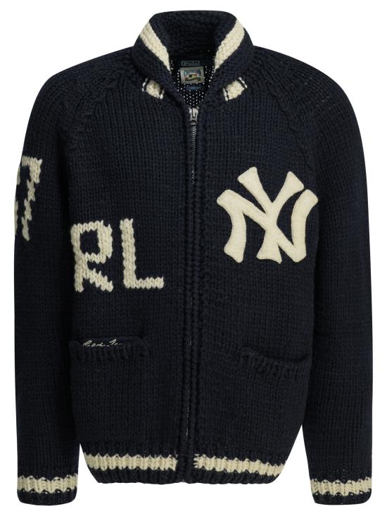 26SS 폴로 랄프로렌 봄버 자켓 710B14472001NAVY COMBO Blue