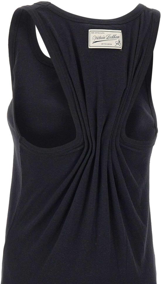 26SS 빅토리아 베컴 민소매 티셔츠 1226JTP007237A1 BLACK - VICTORIA BECKHAM