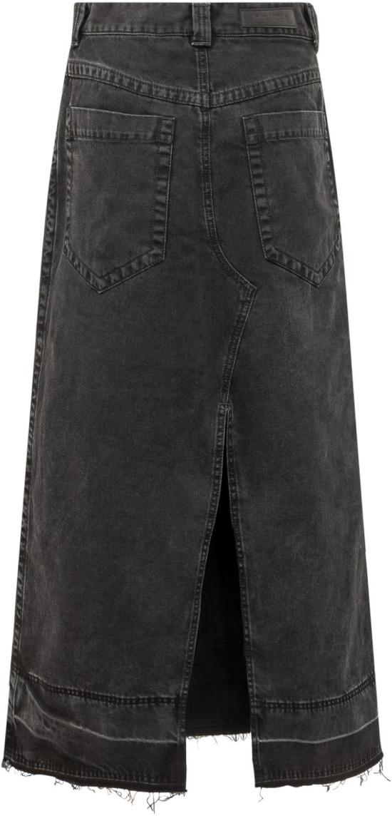  팜앤젤스 롱 스커트 PWYF016F24DEN0011010 DONKERGREY - PALM ANGELS