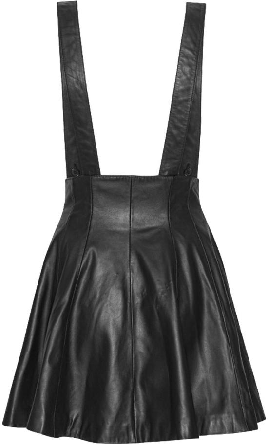 25FW 로테이트 숏 스커트 115132100 BLACK - ROTATE