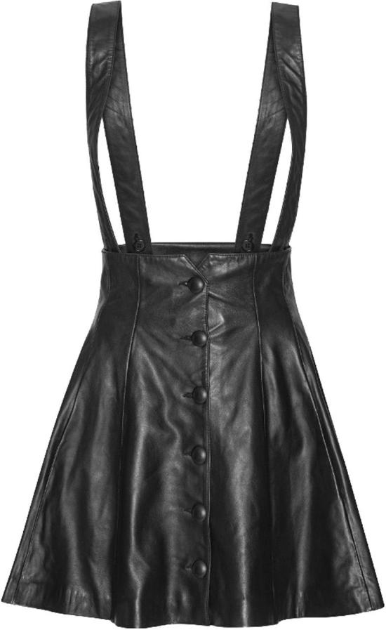 25FW 로테이트 숏 스커트 115132100 BLACK