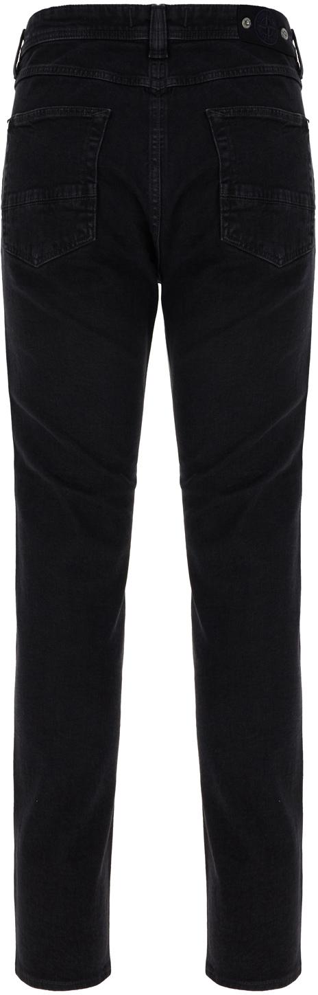 26SS 스톤 아일랜드 스트레치 블랙 데님 린스드 슬림핏 파이브 포켓 진 S14J100007S0J11VJ901 BLACK - STONE ISLAND