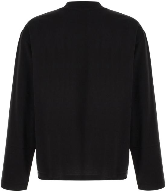 25FW 드리스 반 노튼 긴팔 티셔츠 2520211042600900 BLACK - DRIES VAN NOTEN