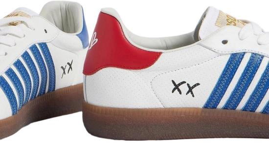 26SS 디스퀘어드2 라벨 스니커즈 SNM046818908701M1424 WHITE - DSQUARED2