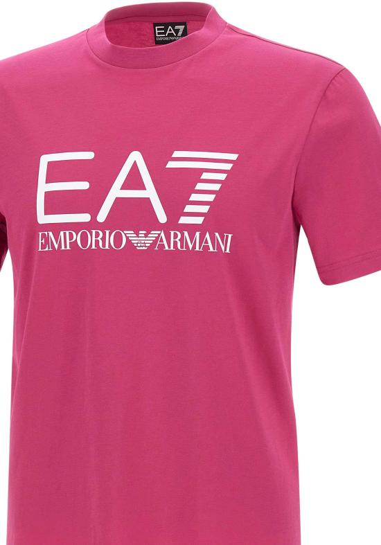 26SS 엠포리오 아르마니 반팔 티셔츠 7M001412AF22264M4089 PINK - EMPORIO ARMANI