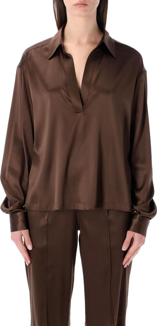 26SS 톰포드 블라우스 TS2144FAX881ECD BROWN