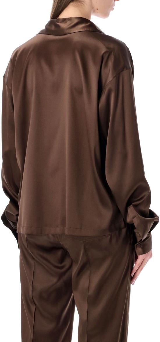 26SS 톰포드 블라우스 TS2144FAX881ECD BROWN - TOMFORD