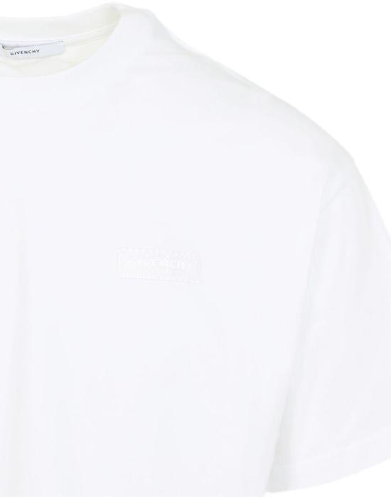 26SS 지방시 탑 BM71NK3YSJ100 WHITE - GIVENCHY