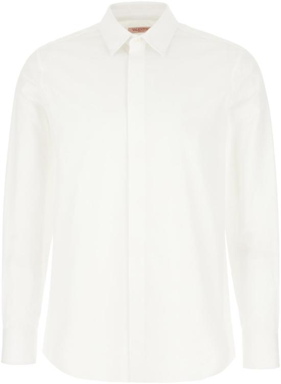  발렌티노 가라바니 긴팔 셔츠 5V0AB7654WW001 WHITE
