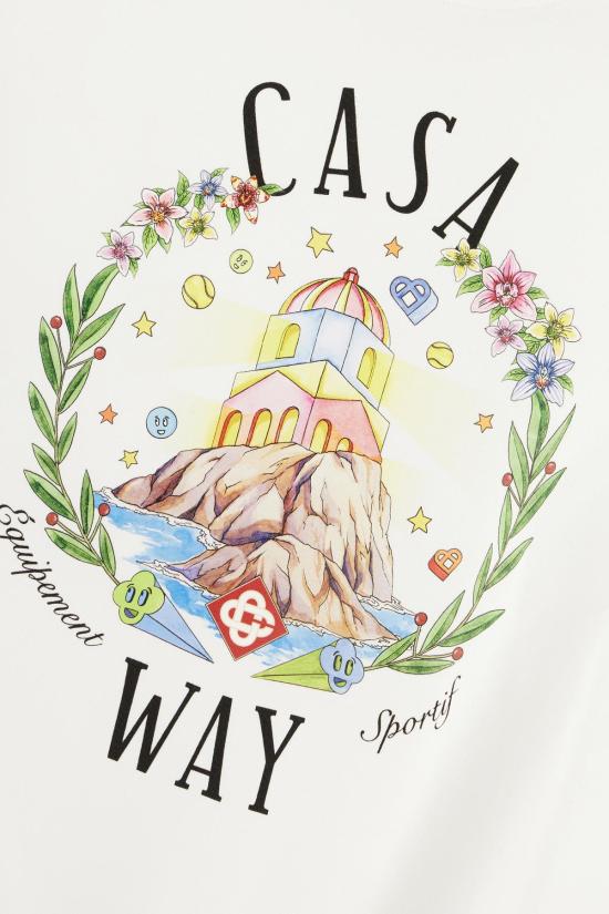 26SS 카사블랑카 스웨터 MSS26JTP29301WHITE - CASABLANCA