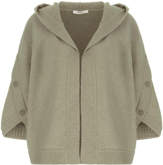 25FW 막스마라 후드 티셔츠 VALS003 GREEN