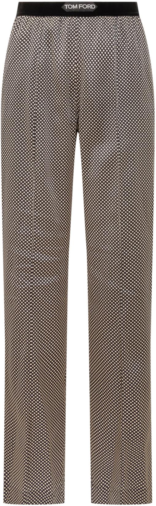 25FW 톰포드 로고 밴딩 파자마 팬츠 PAW397FAP236ZBLAW TAUPE