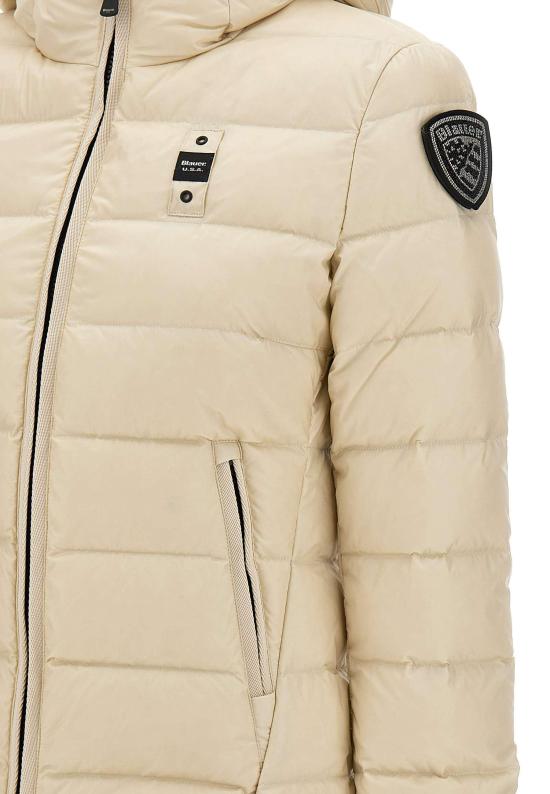 25FW 블라우어 패딩 25WBLDC03100A06047907GG WHITE - BLAUER