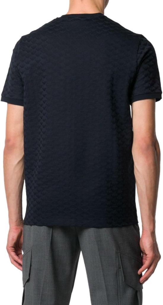 25FW 엠포리오 아르마니 반팔 티셔츠 8N1TL71JHWZ0920 BLUE - EMPORIO ARMANI