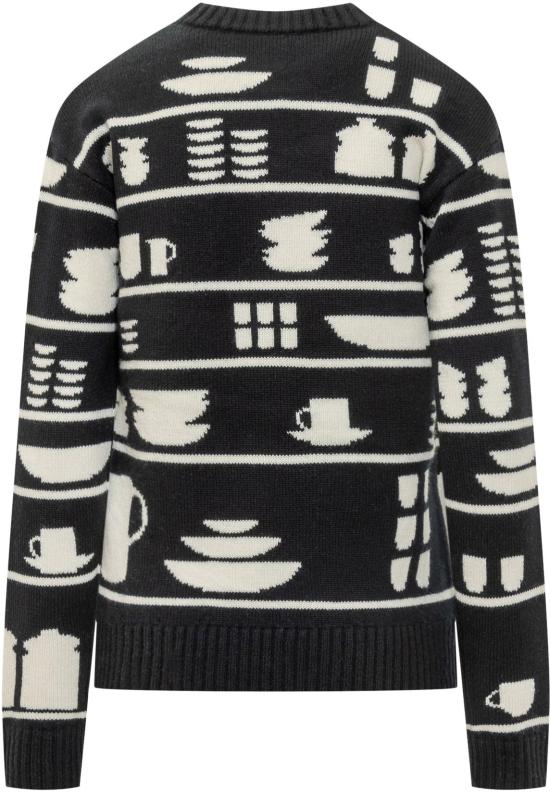 25FW JW앤더슨 스웨터 KW1490YN0379901 BLACK - JW ANDERSON