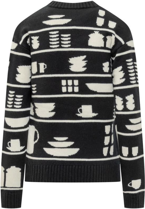25FW JW앤더슨 스웨터 KW1490YN0379901 BLACK - JW ANDERSON