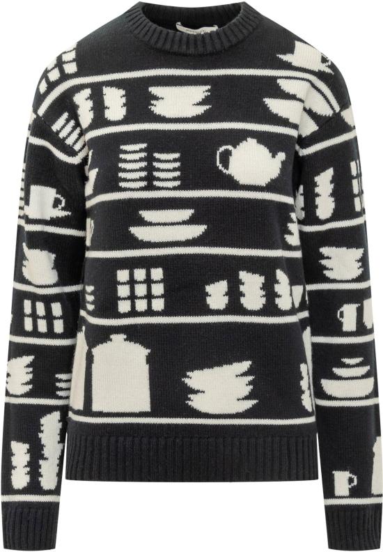 25FW JW앤더슨 스웨터 KW1490YN0379901 BLACK