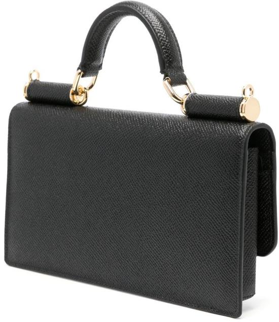 26FW 돌체앤가바나 Dauphine-print calfskin 미니백 BI3280A100180999 BLACK - DOLCE & GABBANA
